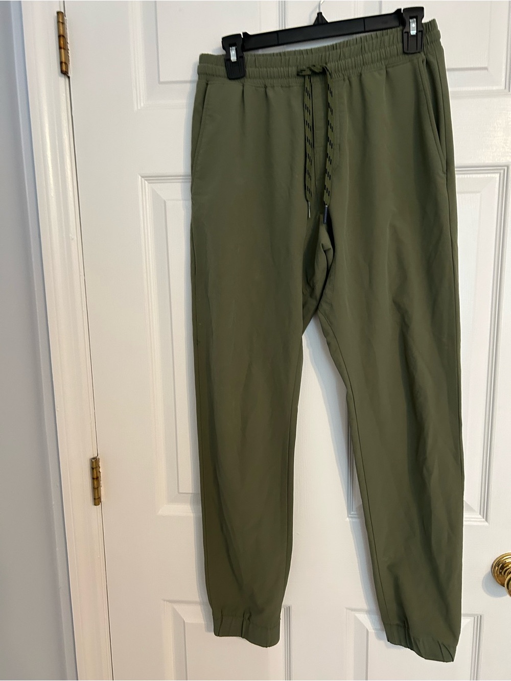 Southern Tide Olive Green Drawstring Joggers